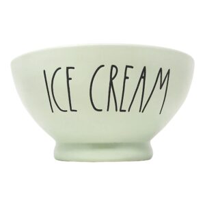 rae dunn ceramic ice cream/cereal bowl (mint/ice cream)