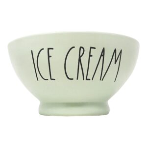 Rae Dunn Ceramic Ice Cream/Cereal Bowl (Mint/Ice Cream)