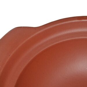 Bowl Clay Stone for Cooking Dolsot Bibimbap Soup Exclusive Range Unglazed Earthen (clay lid FU)