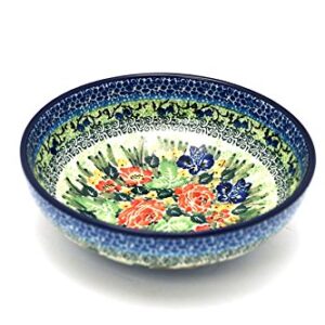 Polish Pottery Bowl - Contemporary Salad - Unikat Signature - U4400