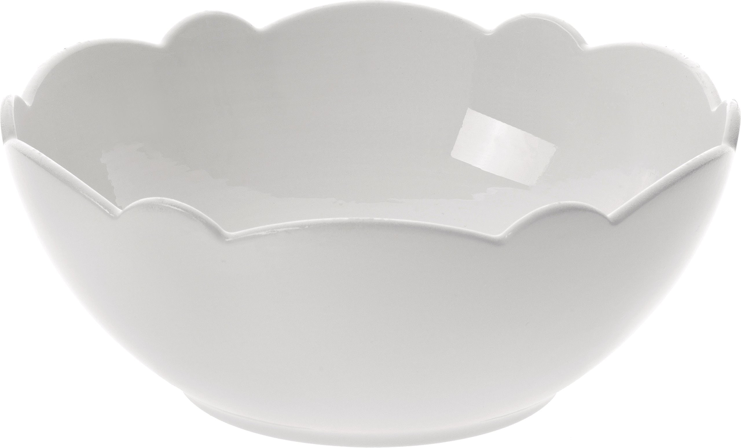 Alessi Dressed Bowl, Set of 4, White,MW01/3