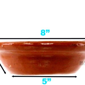 Pozolero Bowl Pozolero de Barro 8" Mexican Soup Bowl.