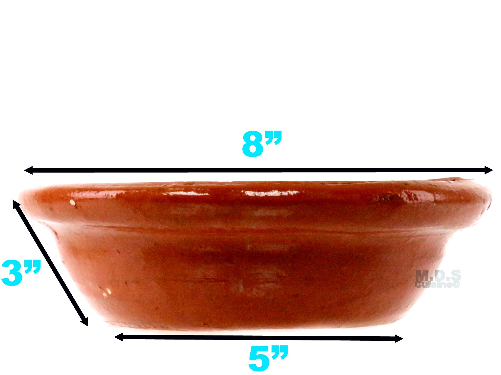 Pozolero Bowl Pozolero de Barro 8" Mexican Soup Bowl.