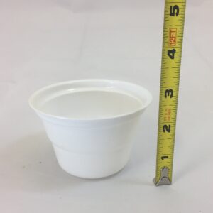Katori, Vati, Katori, Vadki Platic Bowl for Thali - 100 Pc - White 3.5 inches Diameter