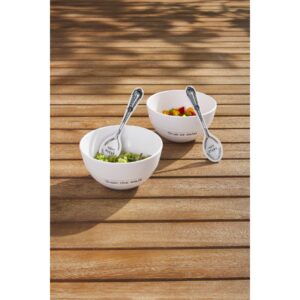 Mud Pie Melamine Bowl Set, 3" x 4.5" dia, Guacamole