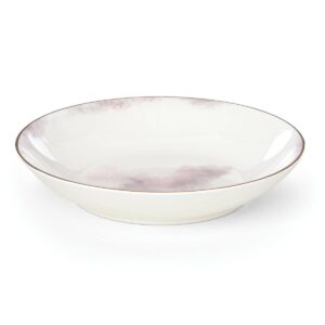 lenox trianna salaria pasta bowl, 0.60 lb, taupe/grey