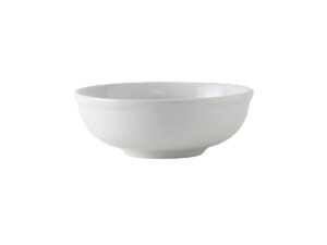 tuxton china bpb-3503 menudo/salad bowl, 35 oz., 7-5/8" dia. x 2-3/4"h, round, microwave & dishwasher safe, oven proof, fully vitrified, lead-free, duratux, porcelain white, pack of 12