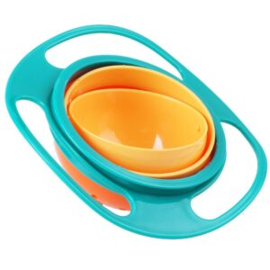 pro universal gyro bowl | revolutionary anti spill bowl for kids | smooth 360 degrees rotation with highly durable material | for children of all ages | 1097 by pro universal gyro bowl