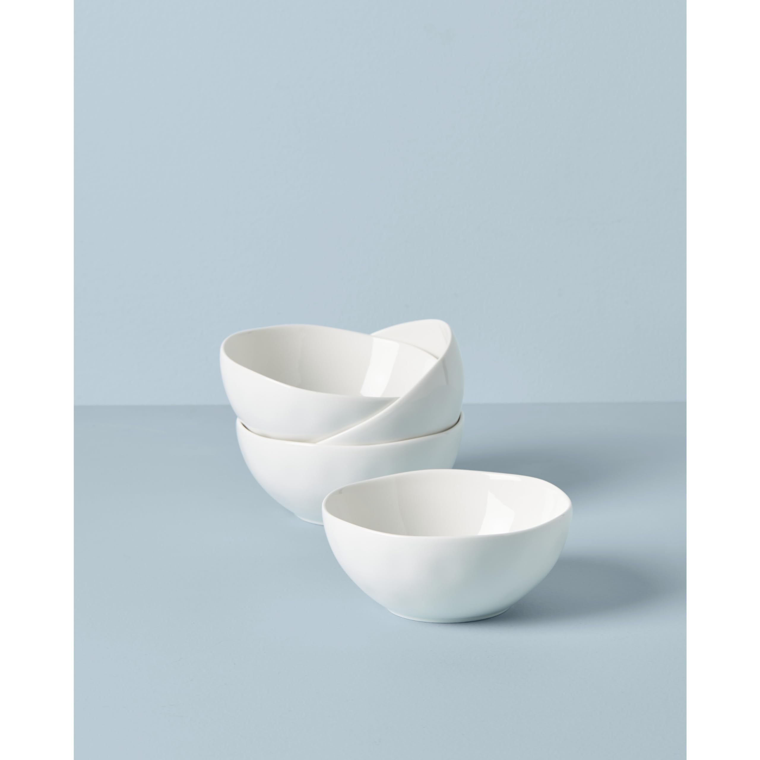 Lenox, White Bay Colors 4Pc All-Purpose Bowls, 3.75 LB