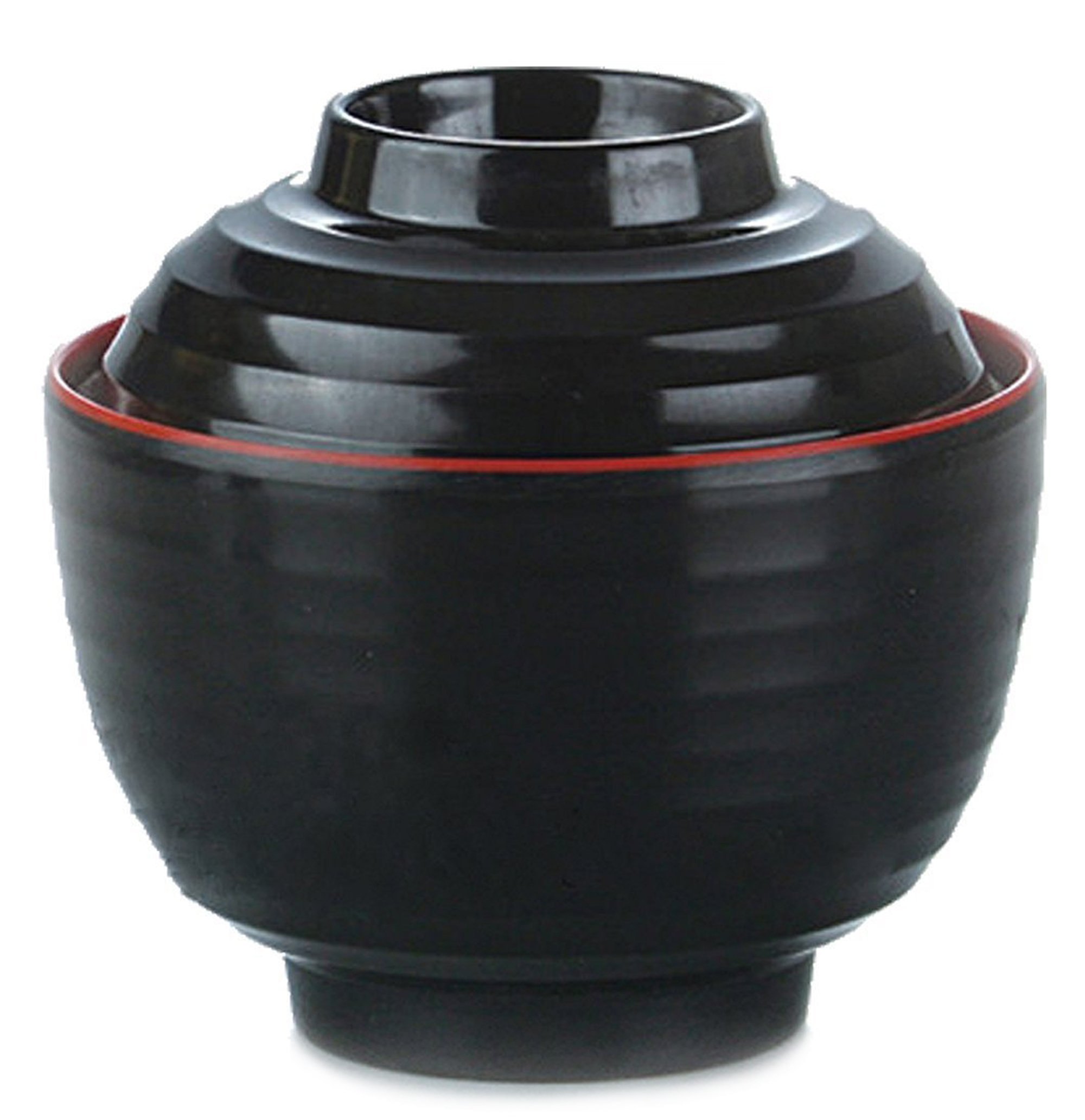 Japanese Melamine 味噌湯ボウル Miso Soup Rice Bowls With Lid (B11894) ~ We Pay Your Sales Tax