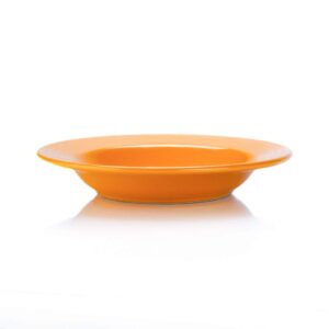 fiesta 9" rimmed soup bowl | butterscotch