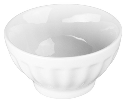 BIA Cordon Bleu 4.5-Ounce Fluted Bowl, Set of 4, White