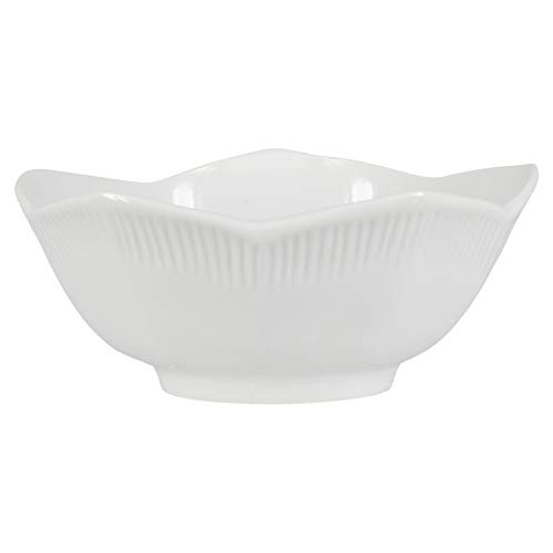BIA Cordon Bleu Porcelain Lotus Bowls, One Size, White (900138S6SIOC)