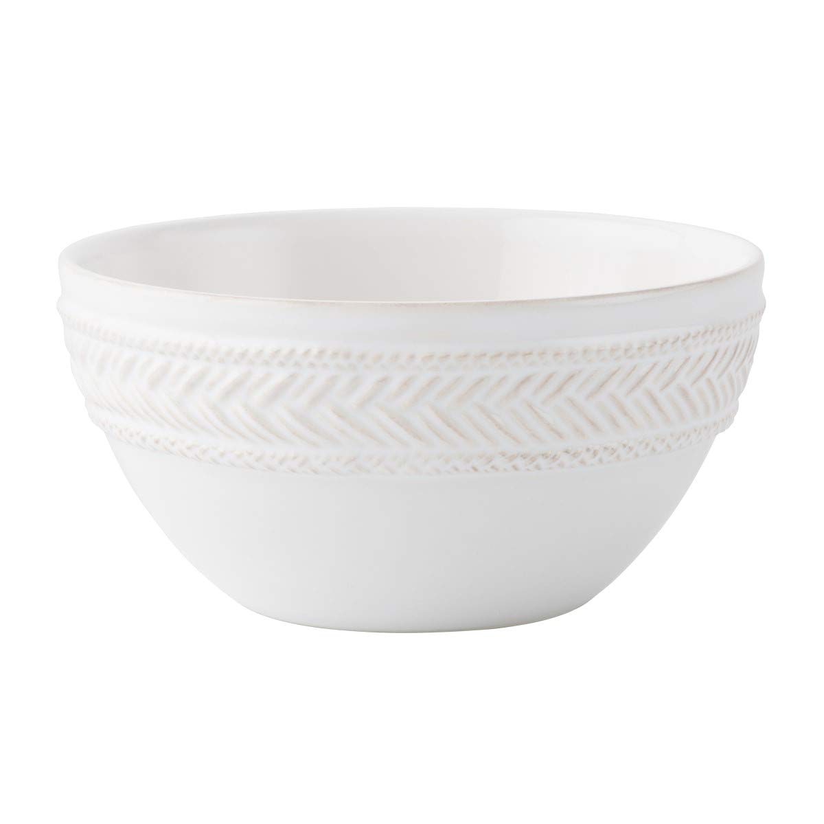 Juliska Le Panier Whitewash Cereal/Ice Cream Bowl