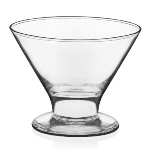 Libbey Dessert Glass Dishes, 8-ounce, Set of 6