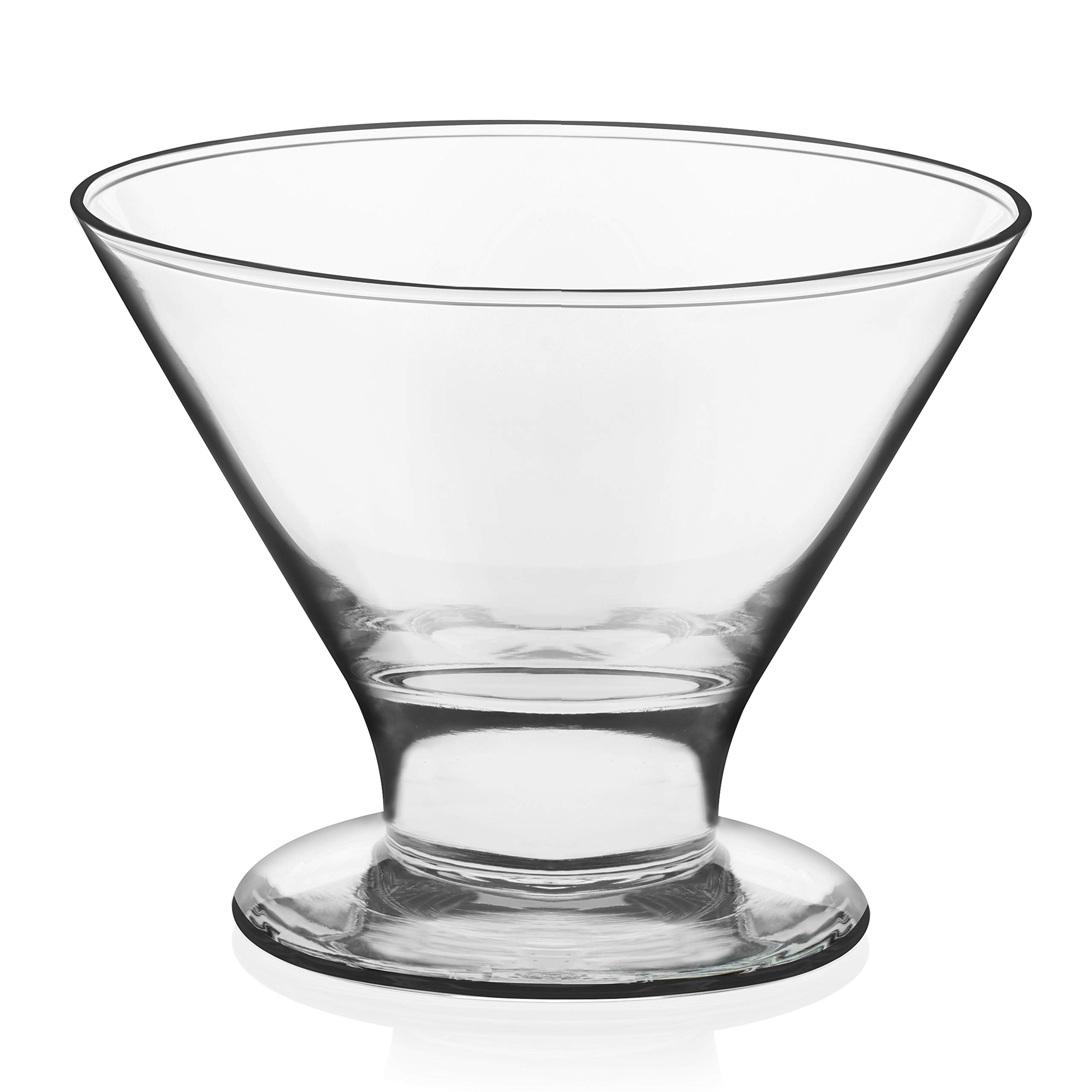 Libbey Dessert Glass Dishes, 8-ounce, Set of 6