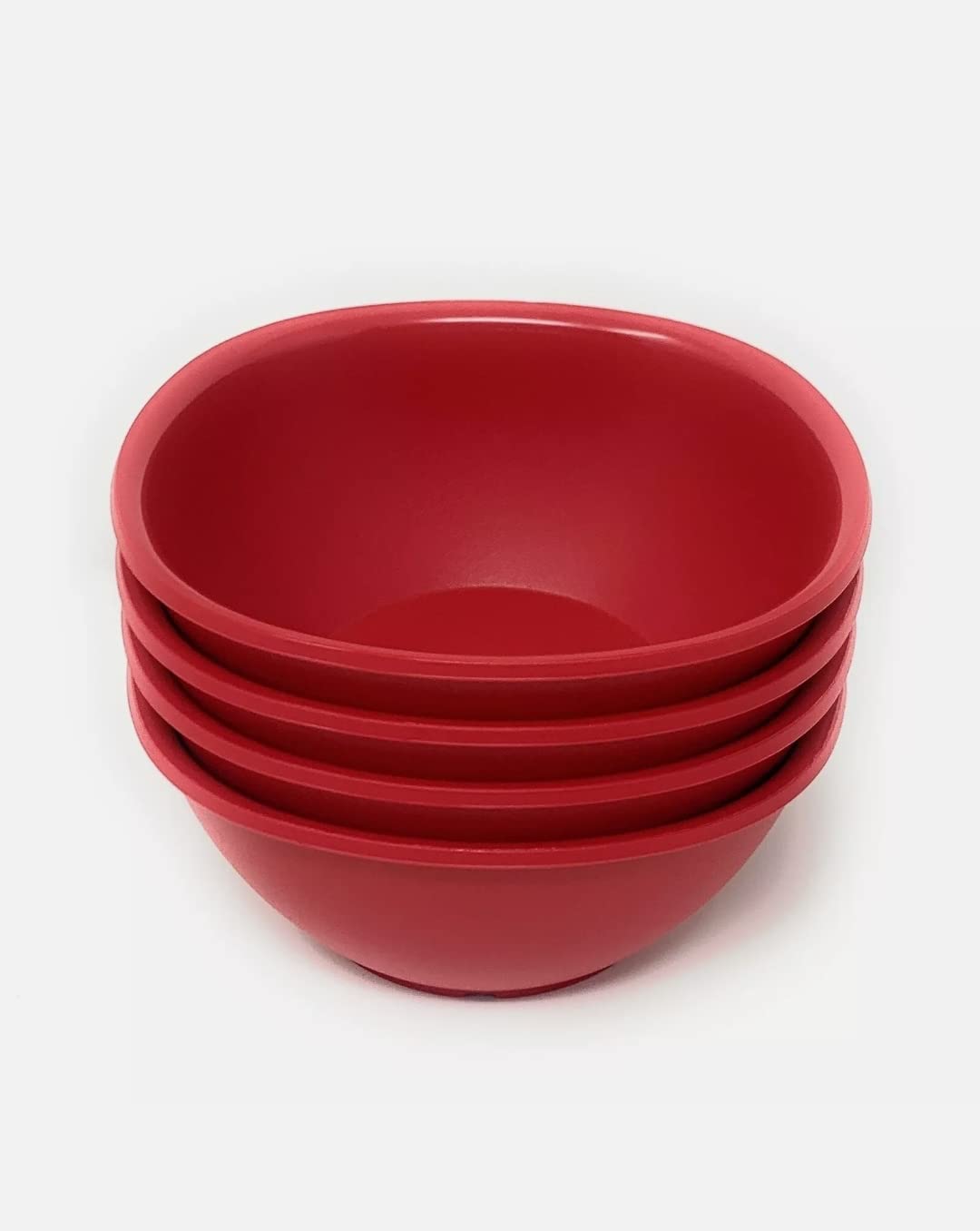 Tupperware Legacy Pinch Cereal Rice Bowl Set Chili Red