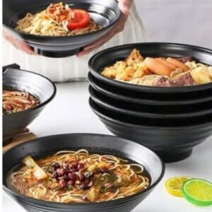 RCElite Ramen Bowl Set - Unbreakable - Pho Bowl - Ramen Bowls w/Spoons & Chopsticks - Set Of 2
