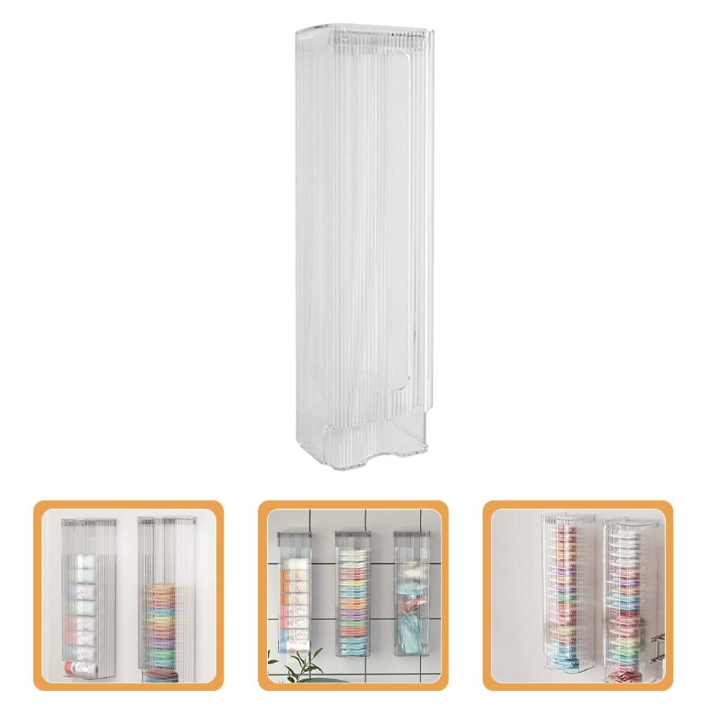 Cabilock Wall-mounted Garbage Bag Box Plastic Trash Bags Professional Garbage Bag Dispenser Garbage Bag Saver Waste Bag Saver Waste Bag Dispenser Shopping Bag Holder Major The Pet