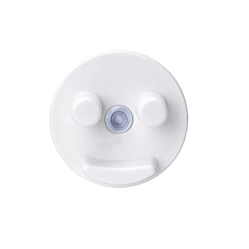 Sponge Holder/Caddy for Scrub Smiley Face Sponge, with Suction Cup for Bathroom and Kitchen Sink Organization