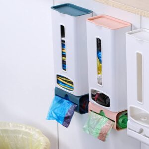 Cabilock Grocery Bag Dispenser Professional Bag Dispenser Bag Storage Box Hanging Plastic Collector Plastic Favor Bags Garbage Bag Dispenser