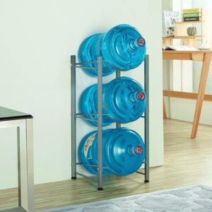 thebestshop99 3 Tiers Water Bottle Storage 5 Gallon Buddy Rack Shelf System Home Office Holder