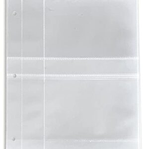 Modern Cuisine Recipe Binder Bundle with Full Page Plastic Sleeve Protectors, Recipe Card Protectors and Magnetic Pages for Recipe Clippings