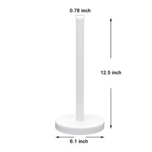 Youngever Plastic Paper Towel Holder, Upright Towel Holder Stand for Kitchen, Bathroom, and Dining Room (Style A)