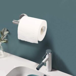 TocTen Toilet Paper Holder-Toilet Paper Roll Holder Wall Mounted for Bathroom, Thicken 304 Stainless Steel Drilling Tissue Paper Dispenser，Toilet Paper Rack for Toilet, Kitchen Office(Polish Chrome)