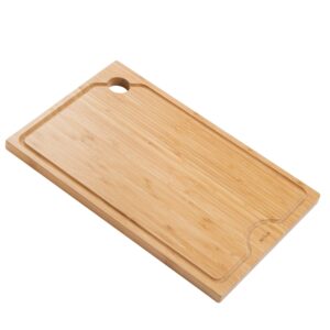 kraus kcb-ws102bb kore cutting board, 16 3/4" x 10 3/4"