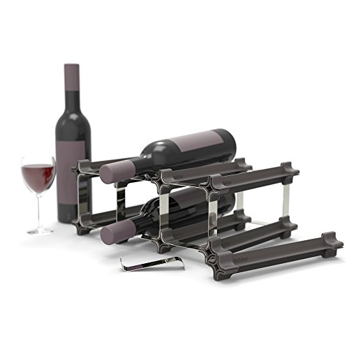 Nook Wine Rack Small Kit 9 - Bottle Rack with Modular System - Practical Wine Rack Bottle Holder