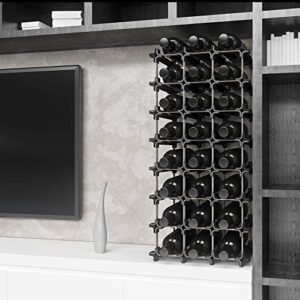 Nook Wine Rack Small Kit 9 - Bottle Rack with Modular System - Practical Wine Rack Bottle Holder