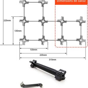 Nook Wine Rack Small Kit 9 - Bottle Rack with Modular System - Practical Wine Rack Bottle Holder