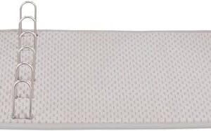 Full Circle Shape Shifter Kitchen Sink Accessories, Recycled Microfiber Dish Mat + Rack, Gray