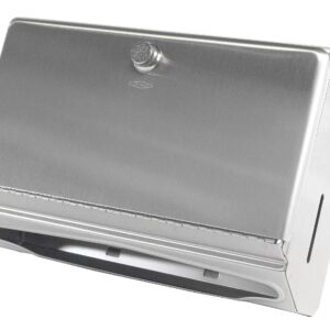 Bobrick Surface-Mounted Paper Towel Dispenser, 10.75 X 4 X 7.13, Stainless Steel