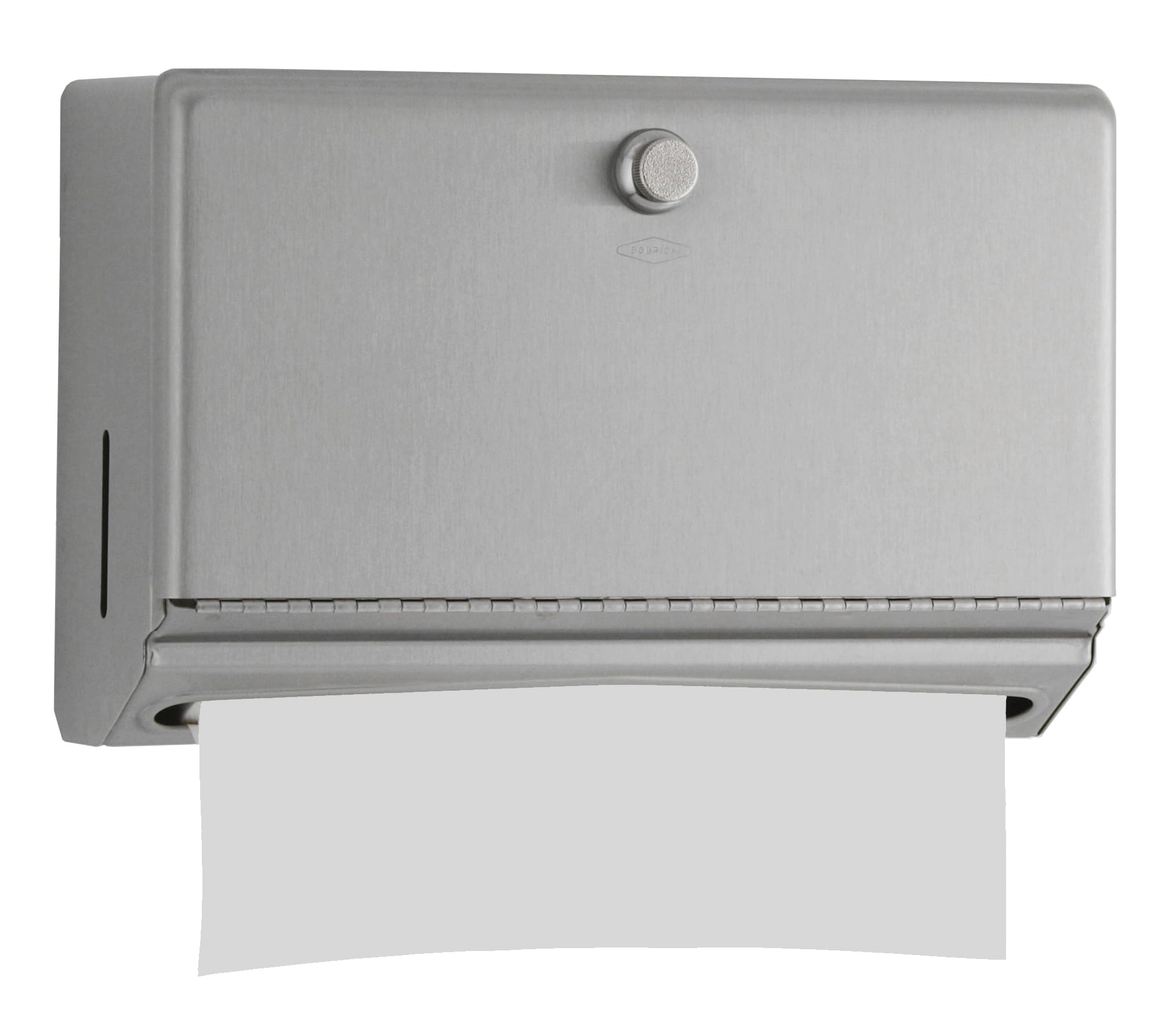 Bobrick Surface-Mounted Paper Towel Dispenser, 10.75 X 4 X 7.13, Stainless Steel