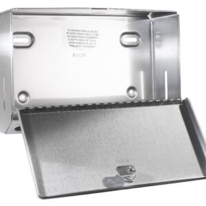 Bobrick Surface-Mounted Paper Towel Dispenser, 10.75 X 4 X 7.13, Stainless Steel