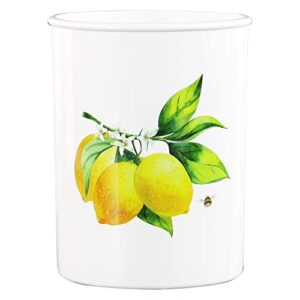 reston lloyd multipurpose utensil/crock holder, small/short crock, fresh lemon pattern