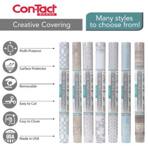 Con-Tact Brand Creative Covering Self Adhesive Vinyl Drawer and Shelf Liner, 18' 'x 9', Batik Blue (09F-C9W73-12)