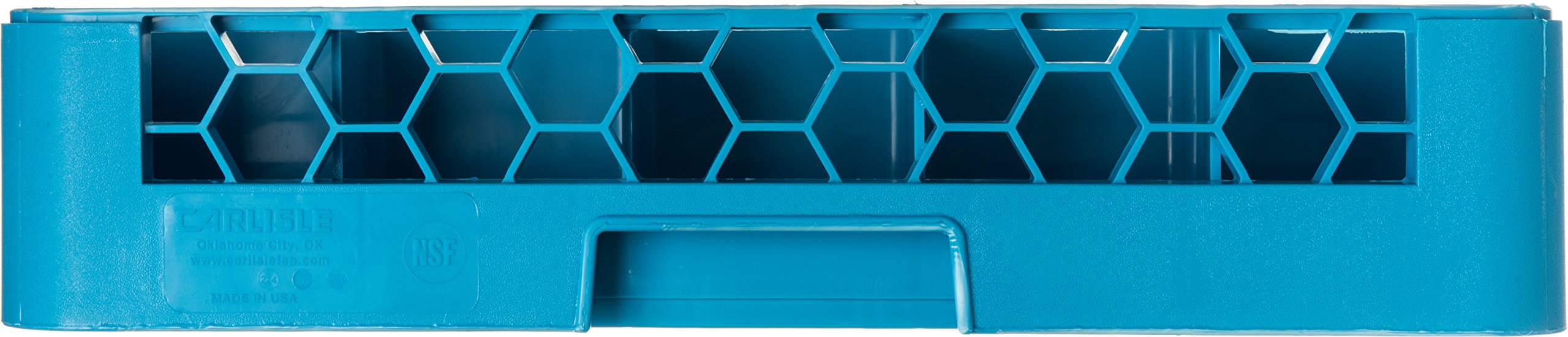 Carlisle FoodService Products RG2514 OptiClean 25 Compartment Glass Rack, 3.5" Compartments, Blue (Pack of 6)