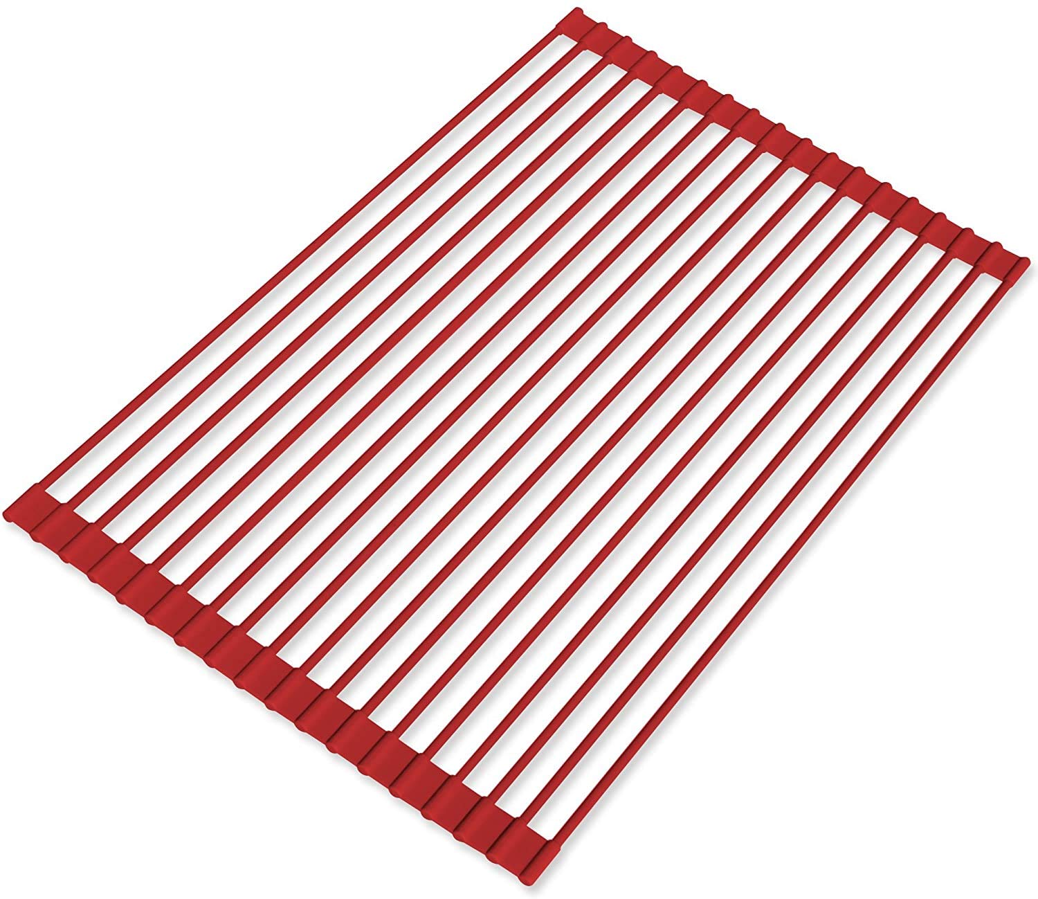 Over the Sink Roll-Up Drying Rack Limited Edition Red