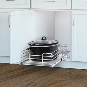 Panacea Grayline Basket-44823 Size 21 in. x 14.6 in. x 7.8 Cabinet Helper Sliding Basket