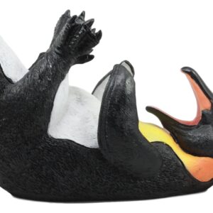 Ebros South Pole Emperor Penguin Wine Holder Birds of Antarctica Happy Feet Bottle Caddy Figurine Kitchen