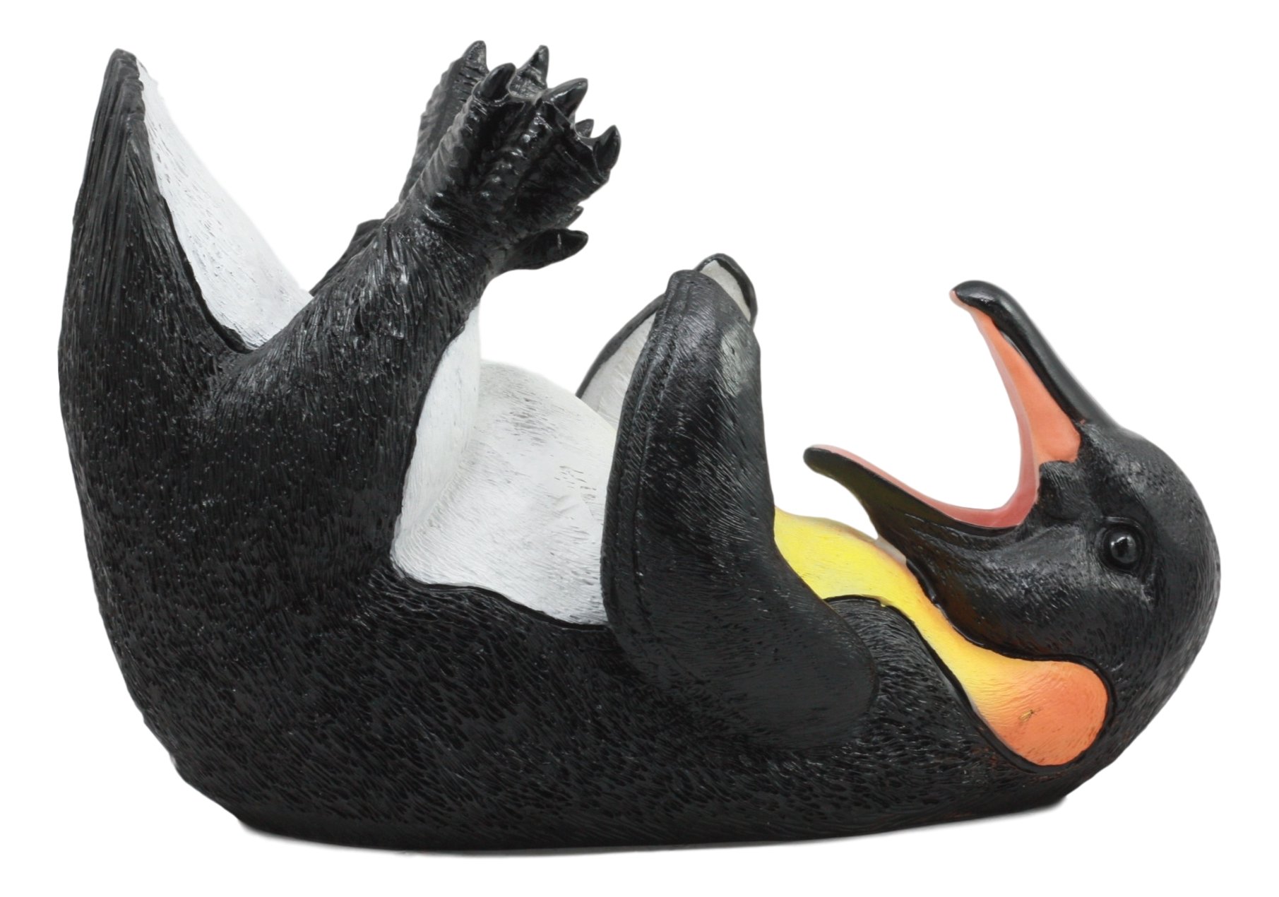 Ebros South Pole Emperor Penguin Wine Holder Birds of Antarctica Happy Feet Bottle Caddy Figurine Kitchen