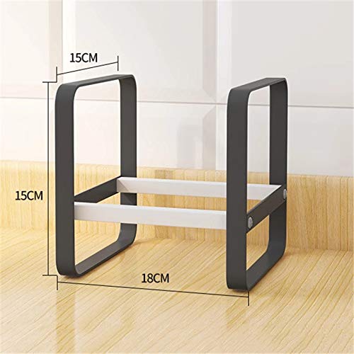 MZC Kitchen Cabinet Storage Shelves Plates Dishes Chopping Board Storage Rack Bowl Cup Holder Multifunction Kitchen Closet Organizer (L)