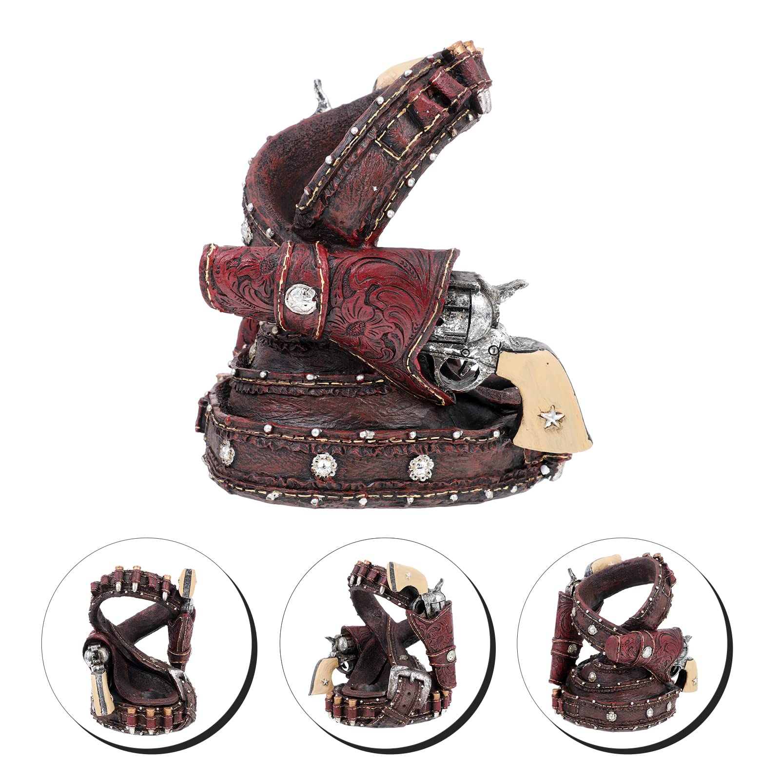 BESPORTBLE 1Pc Western Style Wine Holder Unique Creative Wine Shelf Resin Craft Home Decor Living Room