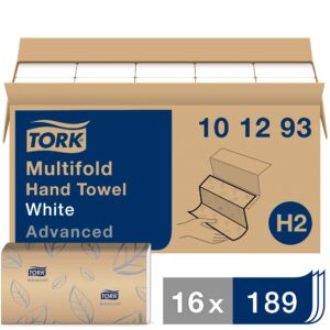 Tork Xpress Paper Towel Dispenser and Tork Xpress Soft Multifold Hand Towels (16 Packs)