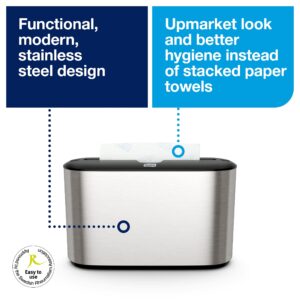 Tork Xpress Paper Towel Dispenser and Tork Xpress Soft Multifold Hand Towels (16 Packs)