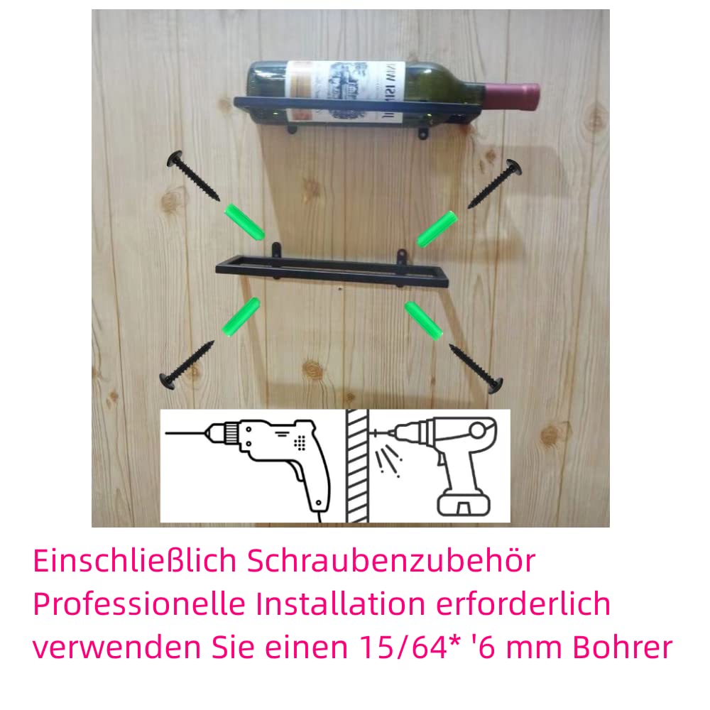Artchros Wine Rack (6PCS-Black)