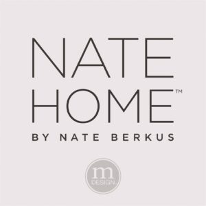 Nate Home by Nate Berkus 2-Tier Sliding Plastic Pull-Out Shallow Drawer Organizer | 2 Bins, Kitchen Cabinet Organizer and Pantry Storage from mDesign - Clear/Polished Stainless Steel